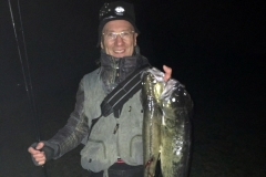Andreas - 2 Zander aus der Elbe am 17. Dezember 2015 72cm und 74cm